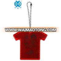 T-shirt Pedestrian Reflector,reflective keychain Safety protect for Children