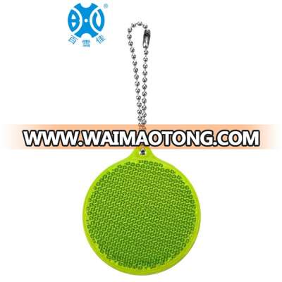 Round 55mm reflective hanger Pedestrian Reflector,Safety protect for Children